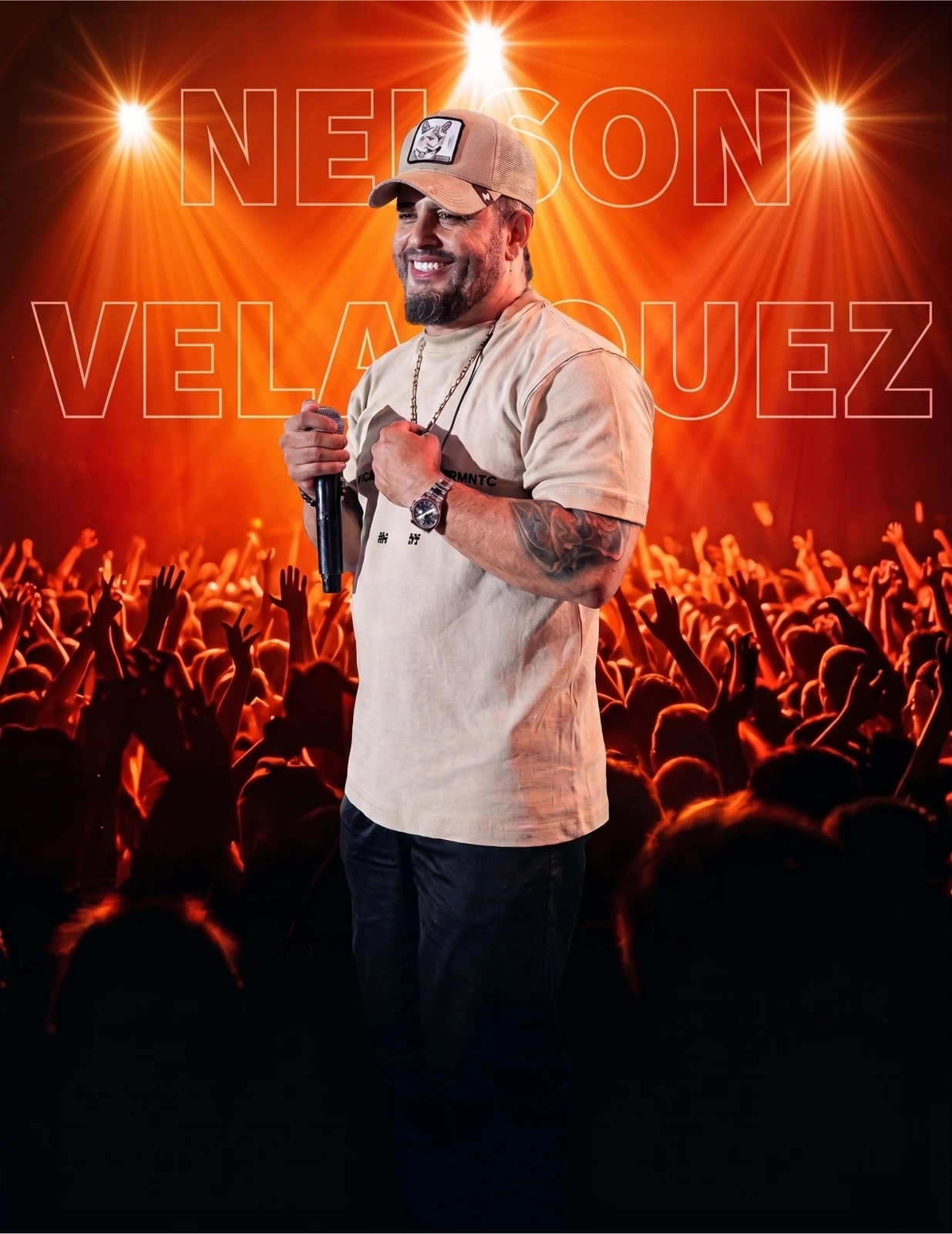 Arte promocional de Nelson Velásquez